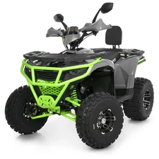 Квадроцикл AX125-11-5 серо-зеленый бензиновый двигатель 125 куб.